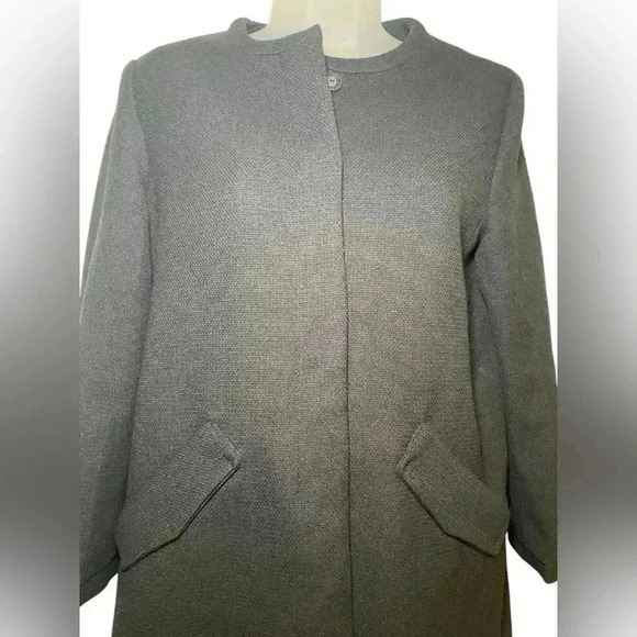 FRNCH Paris Black Long Blazer Jacket Size Small - Picture 4 of 7